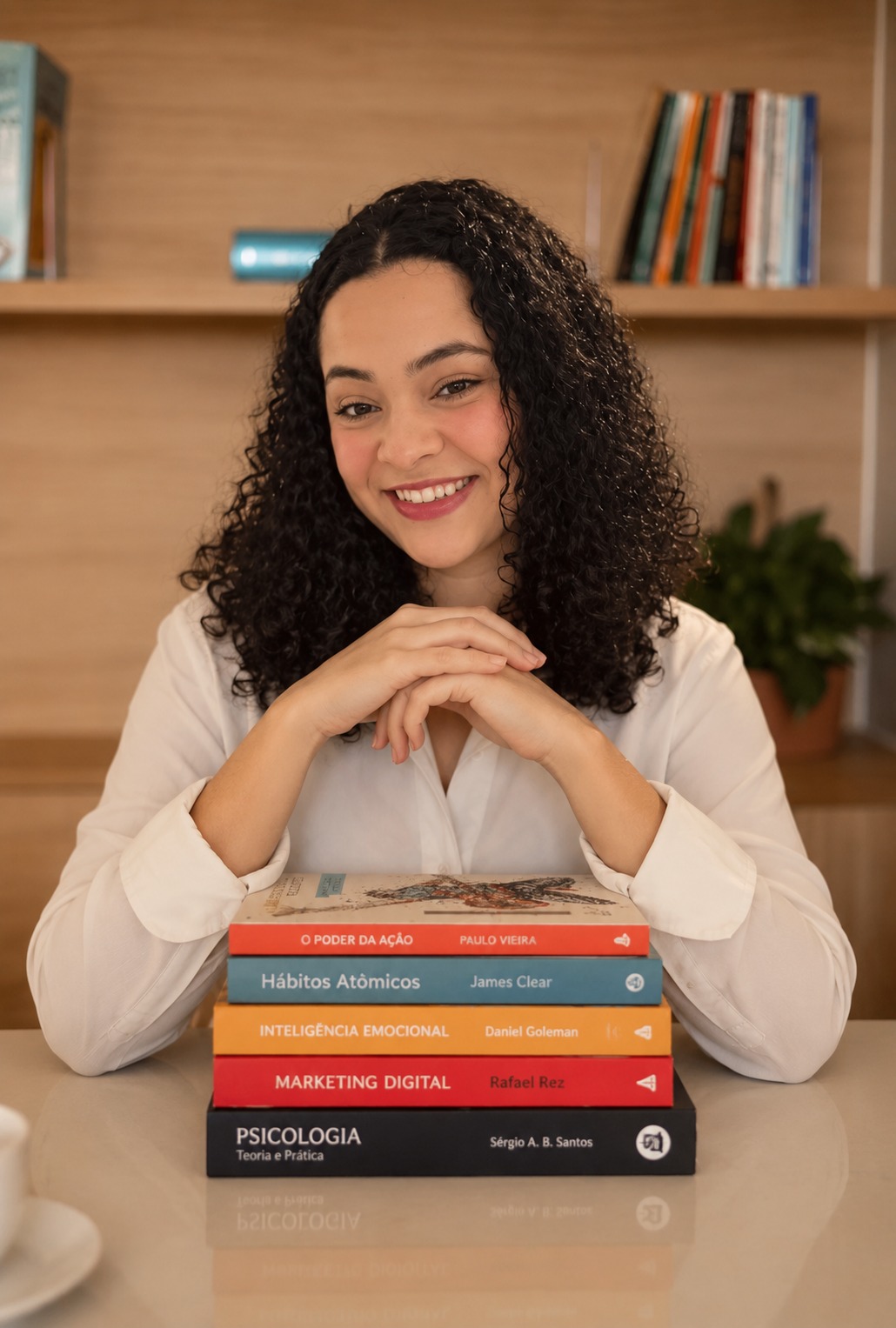 Letícia Fonseca em seu consultório